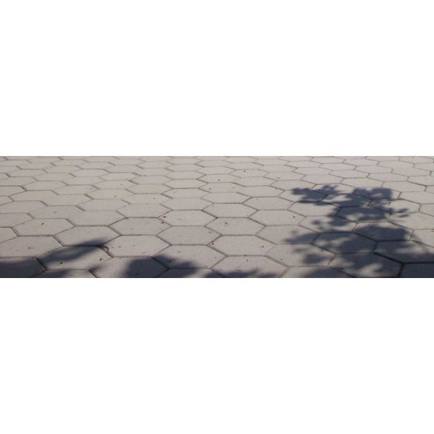 BETONSKI TLAKOVEC OBLAK GROUP ŠESTKOTNIK FI 20 CEMENTNO SIV