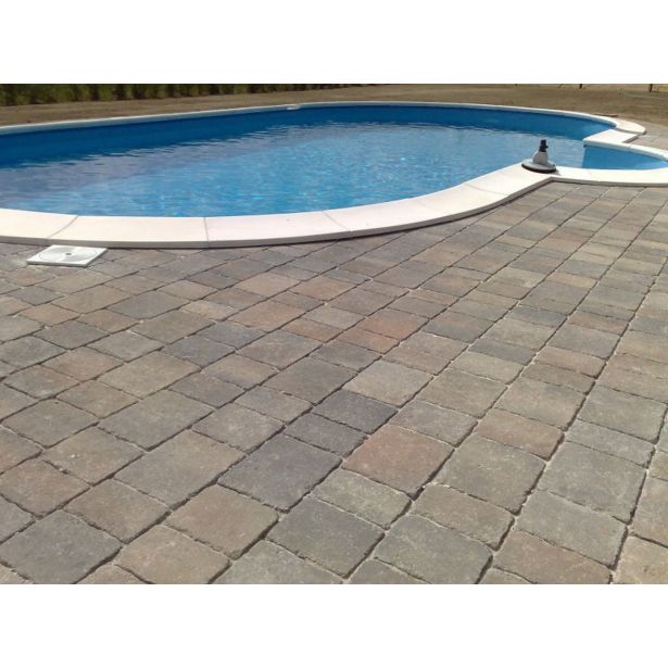 BETONSKI TLAKOVEC OBLAK GROUP VIA APPIA MIX 05 KAMEN KRAS-SIV, ČRN, OKER