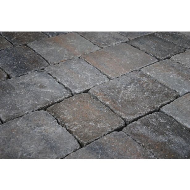 BETONSKI TLAKOVEC OBLAK GROUP VIA APPIA MIX 05 KAMEN KRAS-SIV, ČRN, OKER