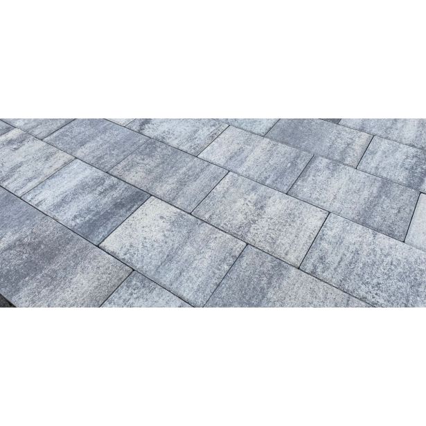 BETONSKI TLAKOVEC SEMMELROCK RETTANGO 30 X 20 X6 CM GRAFITNO BELA