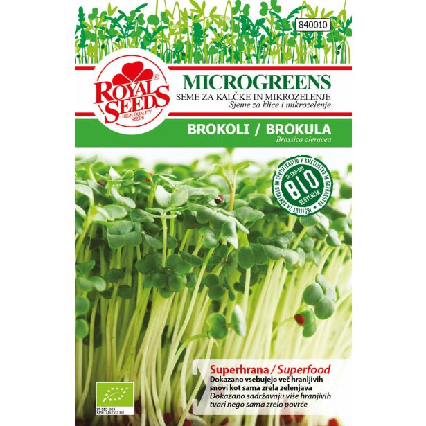 SEME VRTNINE ROYAL SEEDS BIO BROKOLI 50 G
