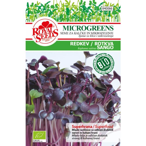 SEME VRTNINE ROYAL SEEDS BIO REDKEV SANGO