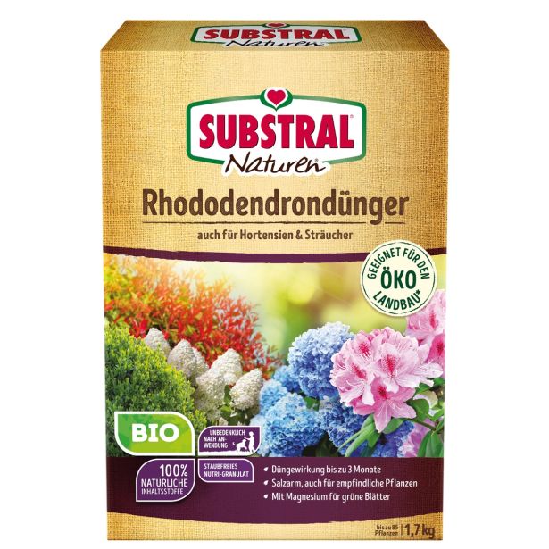 GNOJILO ZA RODODENDRONE BIO SUBSTRAL NATUREN 1,7 KG