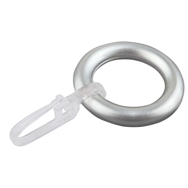 PRIBOR MYDECO BISTRO OBROČEK S KLJUKICO 31 MM, SREBRN, 10 KOS