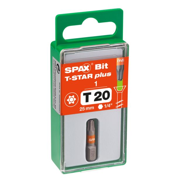 VIJAČNI NASTAVEK SPAX BIT T-STARPLUS T20 1KOS
