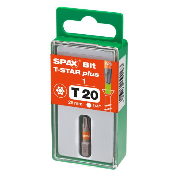 VIJAČNI NASTAVEK SPAX BIT T-STARPLUS T20 1KOS