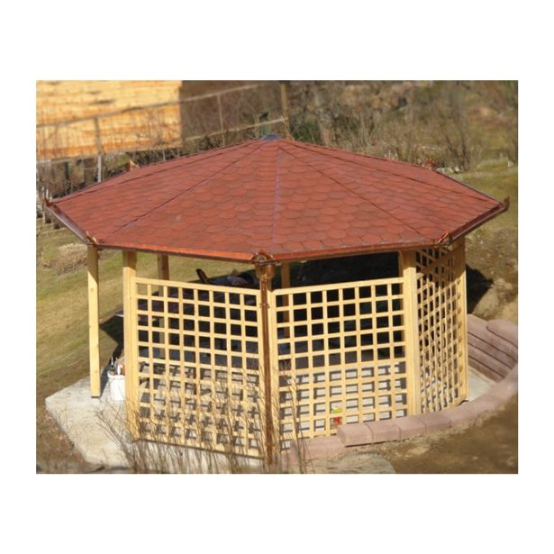 BITUMENSKA SKODLA TEGOLA CANADESE RDEČA 001 TOP OBLIKA BOBROVCA