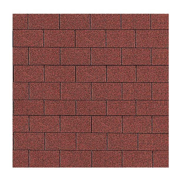 BITUMENSKA SKODLA TEGOLA CANADESE ŠPANSKO RDEČA 003 TOP PRAVOKOTNA OBLIKA