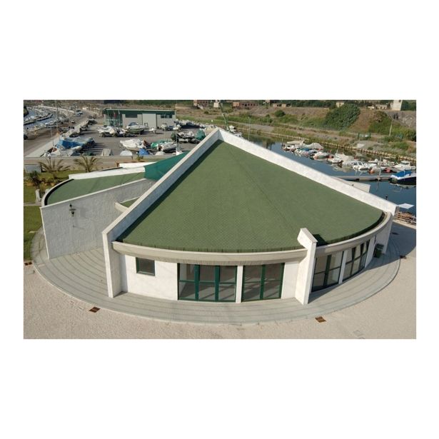 BITUMENSKA SKODLA TEGOLA CANADESE ZELENA DVA ODTENKA 073 PREMIUM OBLIKA BOBROVCA