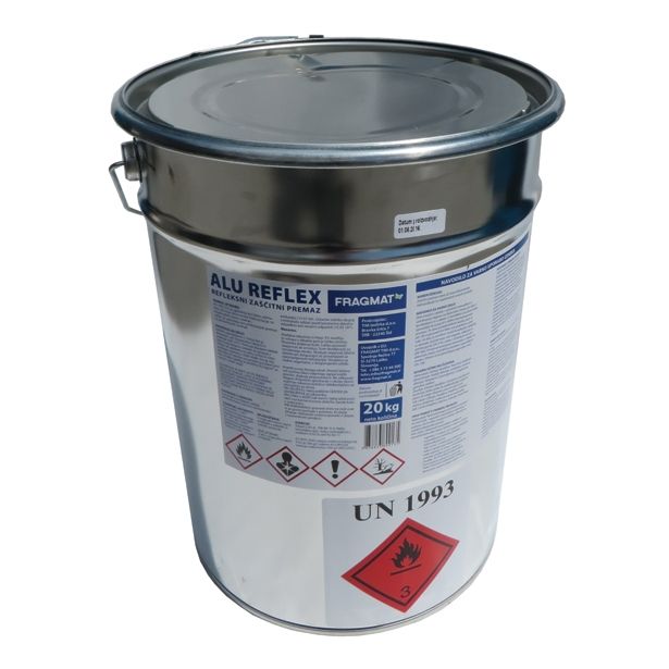 BITUMENSKI PREMAZ FRAGMAT TIM ALU REFLEX ZAŠČITNI PREMA PAL = 720 KG, KOS = 20 KG