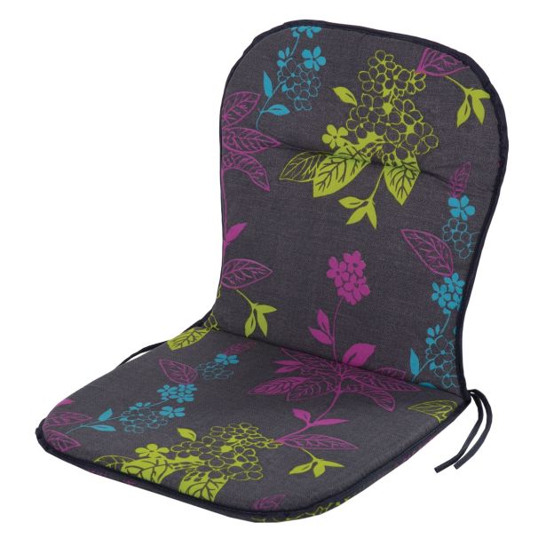 BLAZINA DAJAR FLOWERS RJAVA 80X43X3 CM