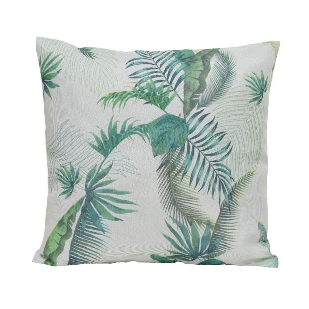 OKRASNI VZGLAVNIK DECORIS BLAZINA PALMOVI LISTI 45X45CM