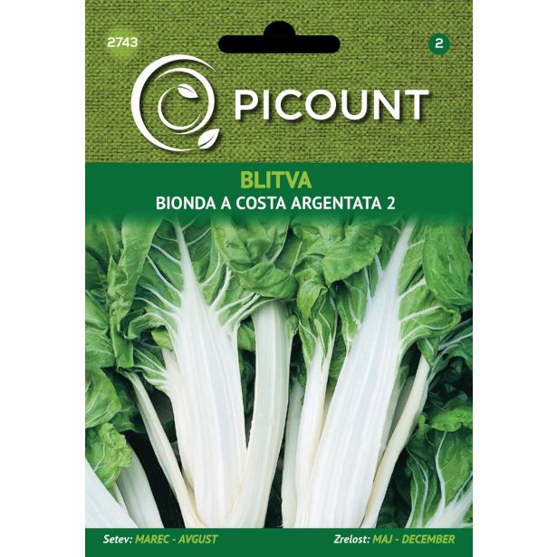 LISTNA ZELENJAVA VILMORIN BLITVA BIONDA A COSTA ARGENTATA 2