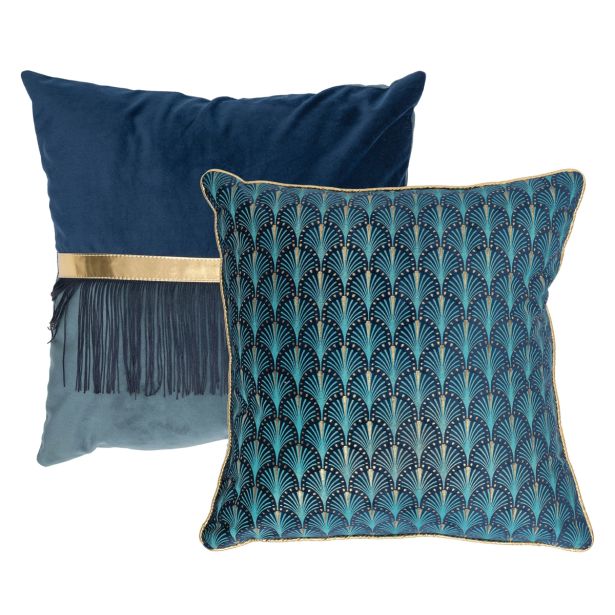 OKRASNI VZGLAVNIK AMO LA CASA BLUECHAI TEA 40X40 CM SORTIRANO