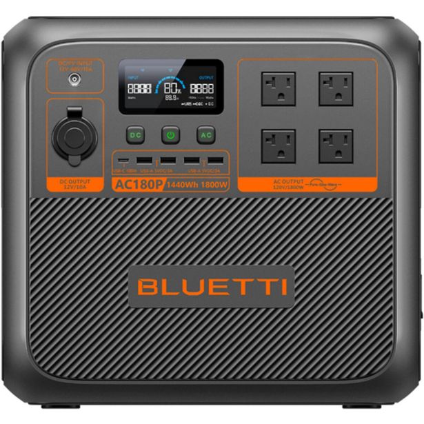 BLUETTI AC180P PRENOSNA POLNILNA POSTAJA  1800W/1440WH