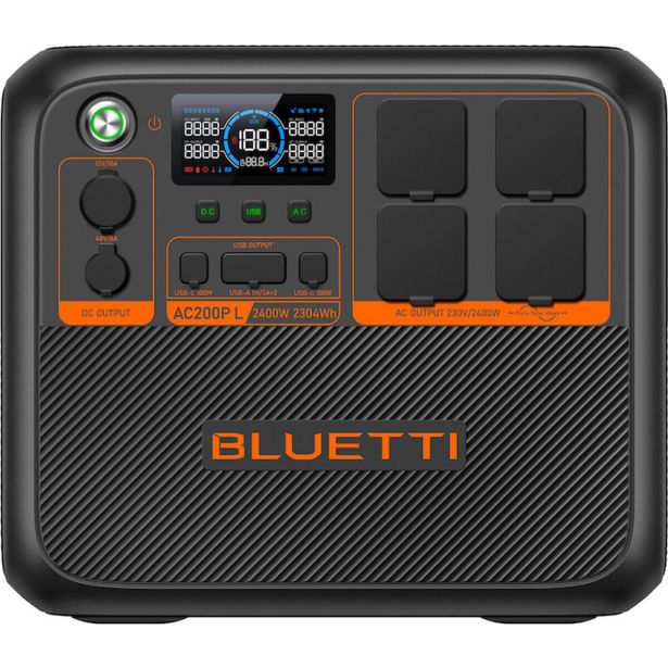 BLUETTI AC200PL PRENOSNA POLNILNA POSTAJA / 2400W 2304WH