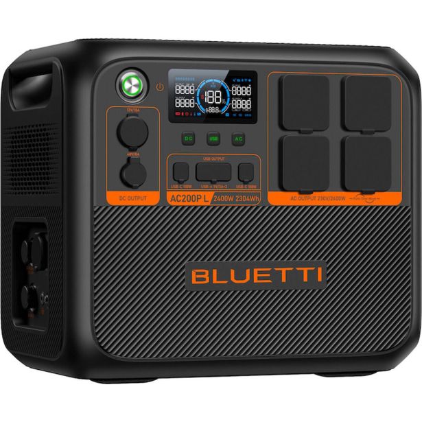 BLUETTI AC200PL PRENOSNA POLNILNA POSTAJA / 2400W 2304WH
