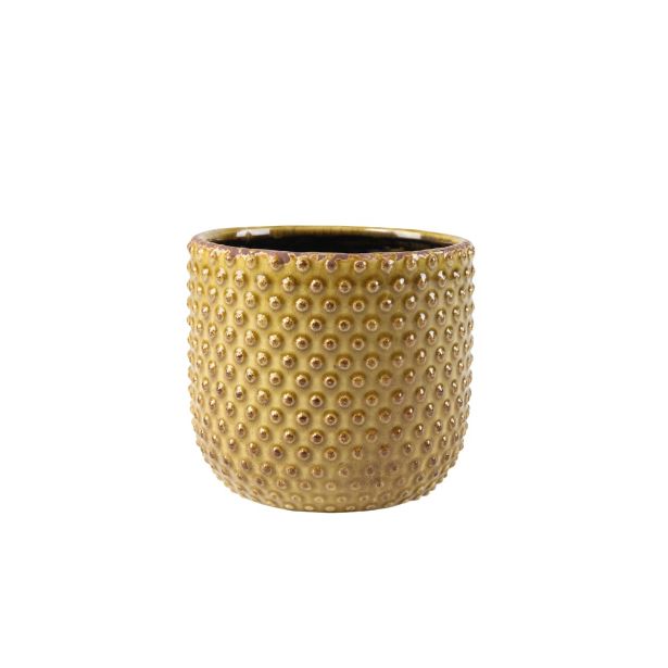 KERAMIČNI NOTRANJI LONEC TS BOLINO RUMEN 14 CM H13