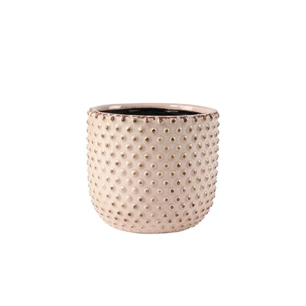 KERAMIČNI NOTRANJI LONEC TS BOLINO SVETLO ROZA 14 CM H13