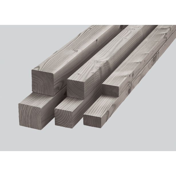 LESENA DESKA ZA TERASO BOR IMPREGNIRAN, SIVA 3000X70X45 MM PODKONSTR.