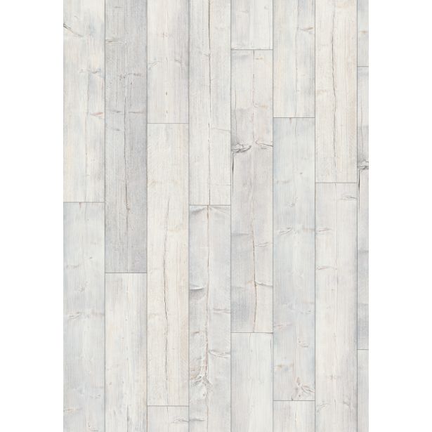 PLAVAJOČA PLUTA EGGER HOME COMFORT BOR VILLEFORT BELI EHC008 1292X193X8 MM