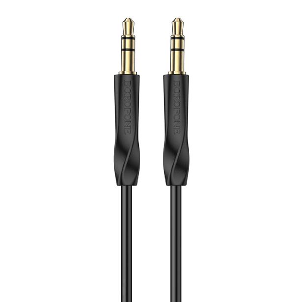BOROFONE BL16 AUX KABEL Z IZHODOM 3,5 MM (1M) ČRN
