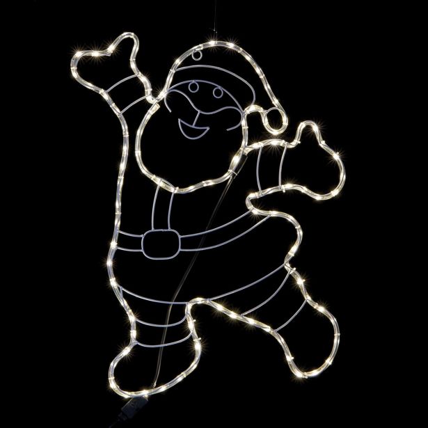 LUČKE MQ BOŽIČEK LED TOPLO BELE BARVE 60 X 77 CM