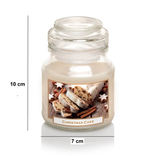 SVEČA V KOZARCU MULLER BOŽIČNI KOLAČ S POKROVOM