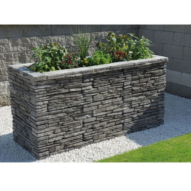 BETONSKI IZDELEK SEMMELROCK BRADSTONE MILLDALE, VISOK 153.5/58/74 SIVA MELIRANA