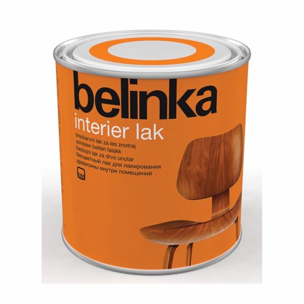 BREZBARVNI PREMAZ BELINKA INTERIER LAK 0.75 L BREZBARVNI