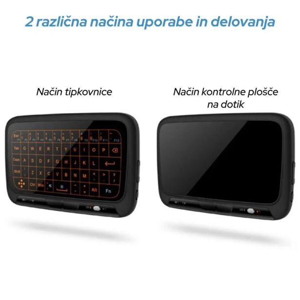 BREZŽIČNA MINI QUERTY TIPKOVNICA/DALJINEC TOUCH BLOW MINI KS-4, WIFI