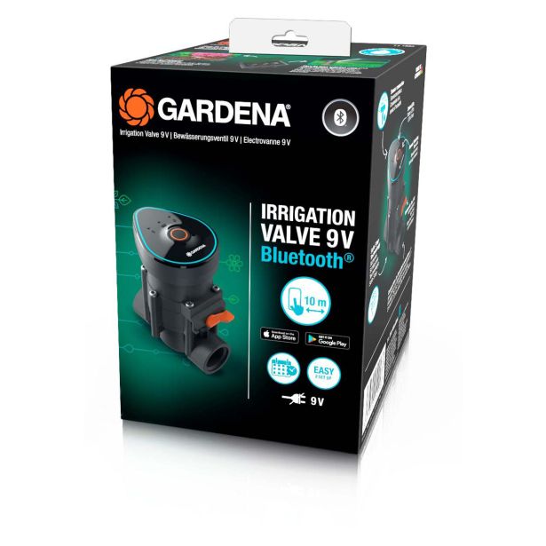 BREZŽIČNI ZALIVALNI VENTIL S PRAKTIČNO BLUETOOTH' KRMILNO ENOTO