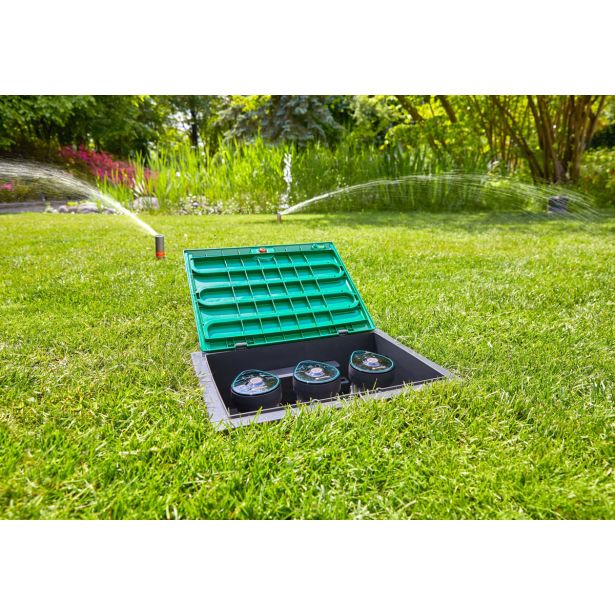 BREZŽIČNI ZALIVALNI VENTIL S PRAKTIČNO BLUETOOTH' KRMILNO ENOTO