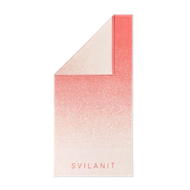 BRISAČA ZA PLAŽO SVILANIT GRADIANT PEACH 80X160 CM