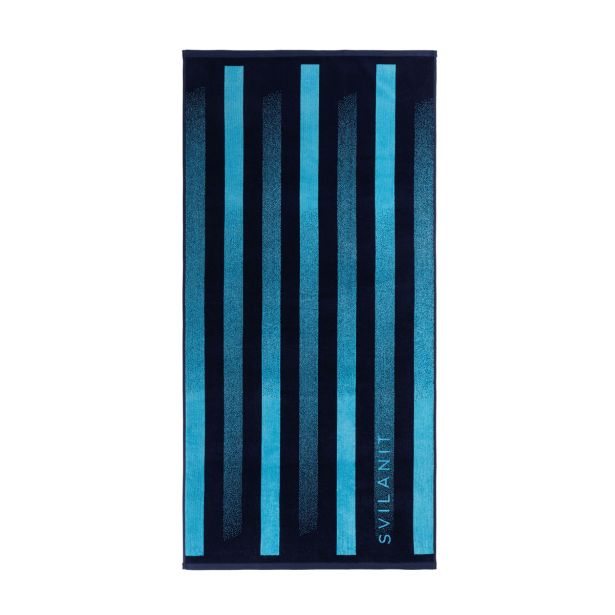 BRISAČA ZA PLAŽO SVILANIT GRAPHIC BLUE 80X160 CM