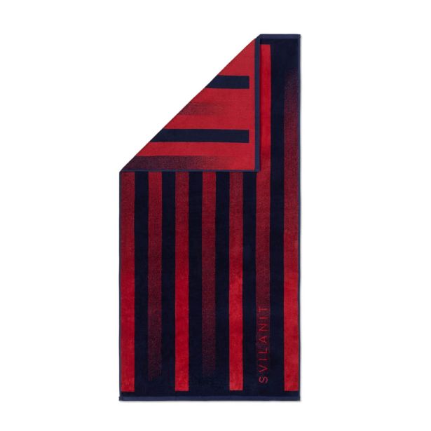 BRISAČA ZA PLAŽO SVILANIT GRAPHIC RED 80X160 CM