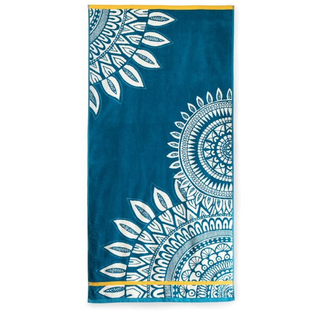 BRISAČA SVILANIT PLAŽNA MANDALA 80X160 CM