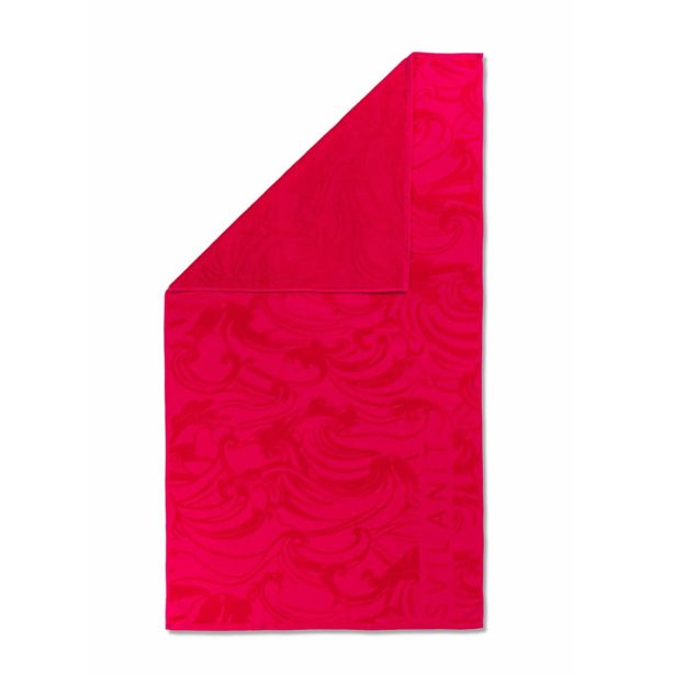 BRISAČA ZA PLAŽO SVILANIT NEON WAVES 80X160 CM TEMNO ROZA