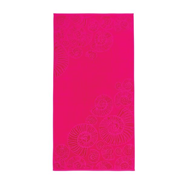 BRISAČA SVILANIT PLAŽNA SHELL 80X160 CM, CIKLAM