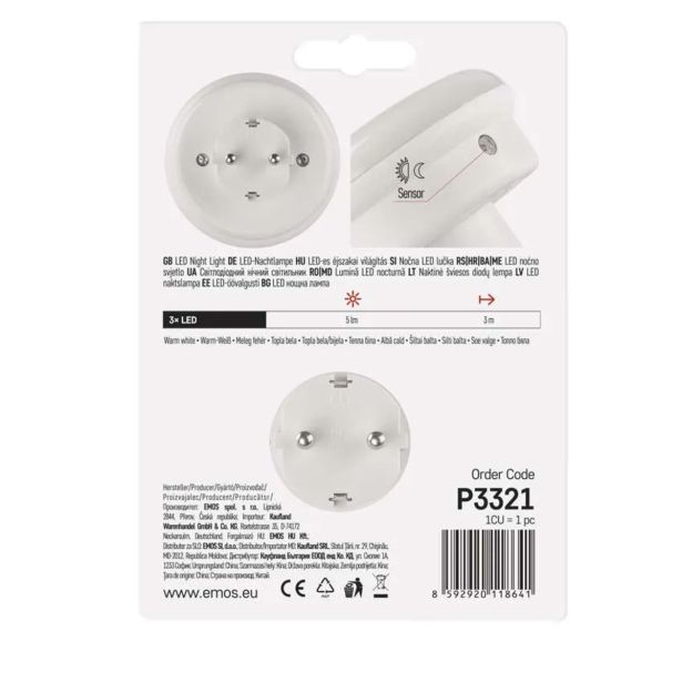 BRLIVKA EMOS SCHUKO 230V