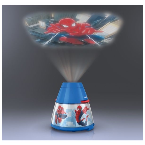 BRLIVKA PHILIPS DIS SPIDERMAN 4X0.1W LED 71769/40/16 TEMNO MODRA