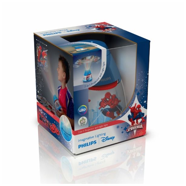 BRLIVKA PHILIPS DIS SPIDERMAN 4X0.1W LED 71769/40/16 TEMNO MODRA