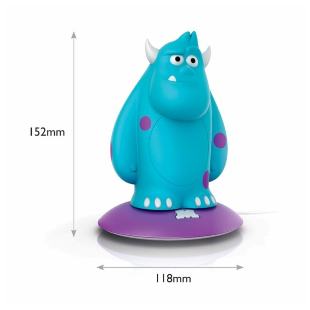 BRLIVKA PHILIPS SOFTPAL SULLEY 1X1W LED 71705/83/16 MODRA