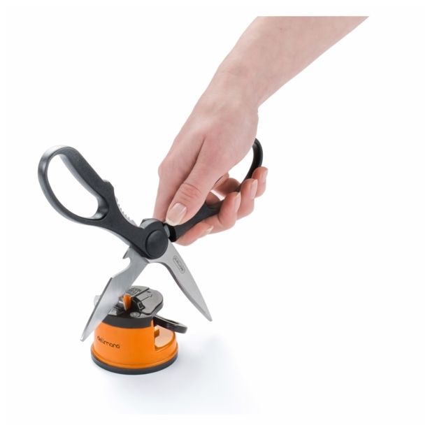 BRUSILNIK ZA NOŽ DELIMANO IN TRIJE NOŽI BRAVA