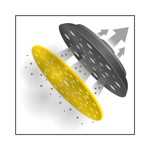 PODPORNI BRUSILNI KROŽNIK, MEHEK, 15MM.