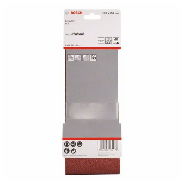 BRUSNI TRAK ZA BRUSILNIK BOSCH 102X552 MM K40