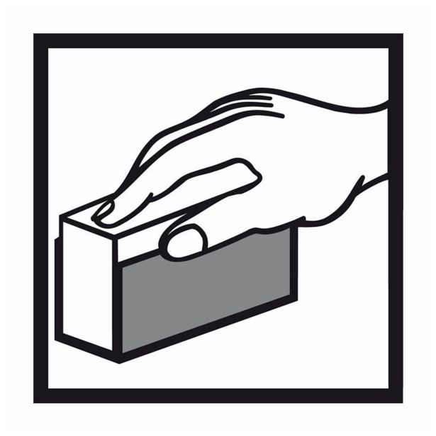 BRUSNI PAPIR FORMAT VSM 230X280 MM K320 KK114 FLEKSIBILNO PLATNO