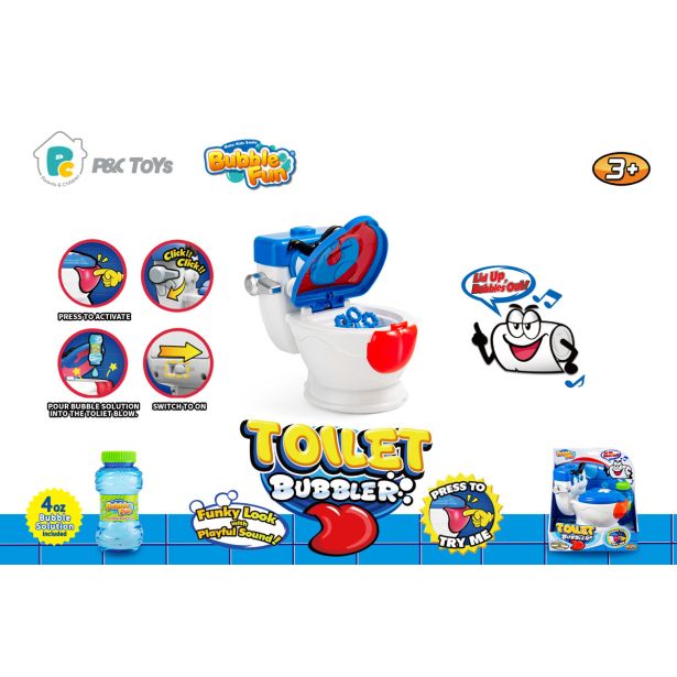 BUBBLE FUN MILNI MEHURČKI WC ŠKOLJKA
