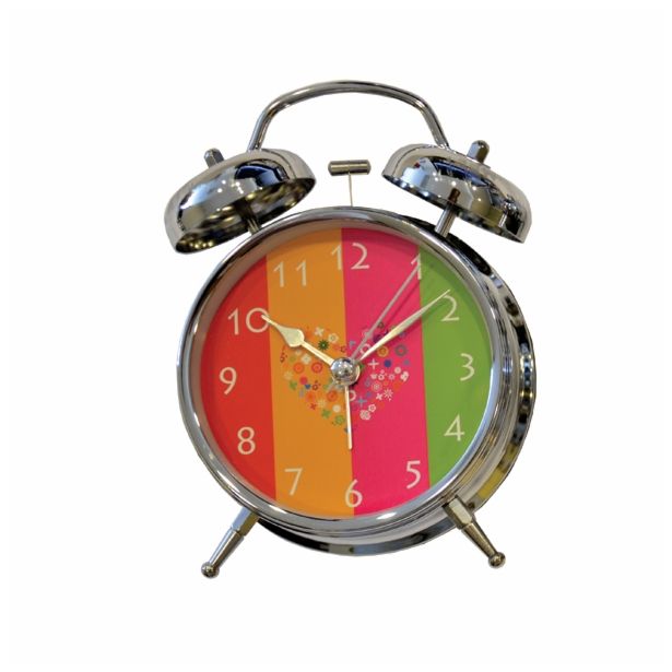 BUDILKA TIMEGOLD MALA CHROM AK2040 RAZLIČNI MOTIVI