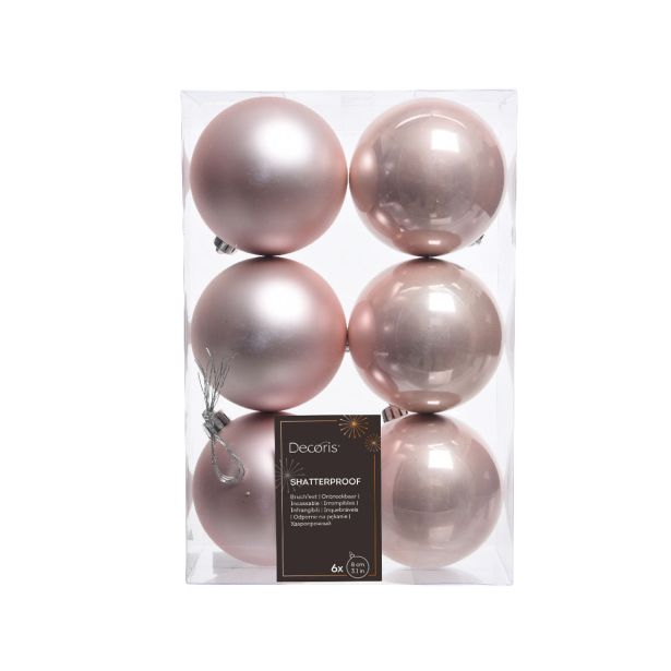 BUNKA IZ UMETNE MASE DECORIS 8 CM, ROZA 6/1